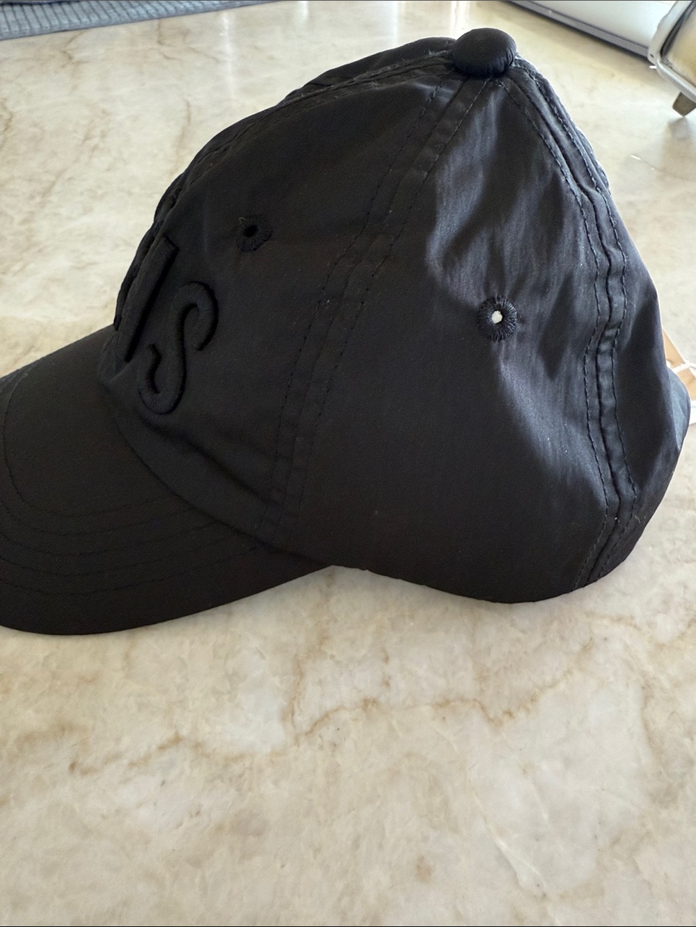 BEIS Black Embroidered Logo Baseball Cap - Picture 5 of 6